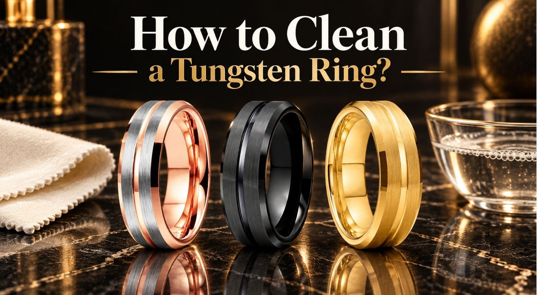 How to Clean a Tungsten Ring