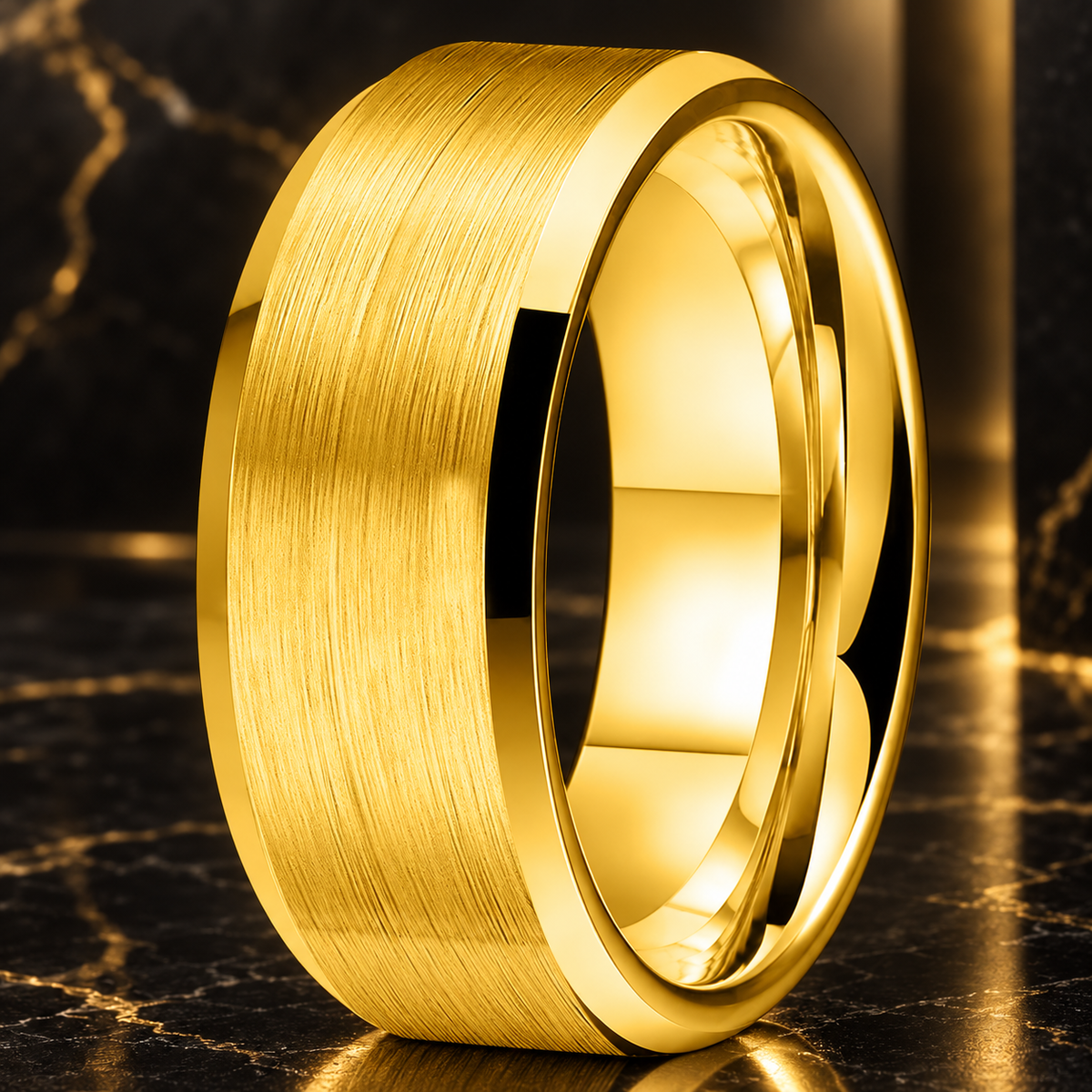 10mm Tungsten Wedding Ring 