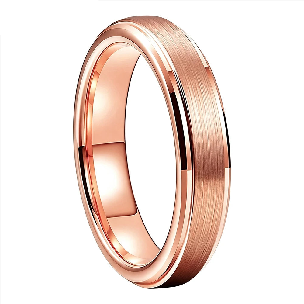 4mm Brushed Tungsten Carbide Ring — The Reed