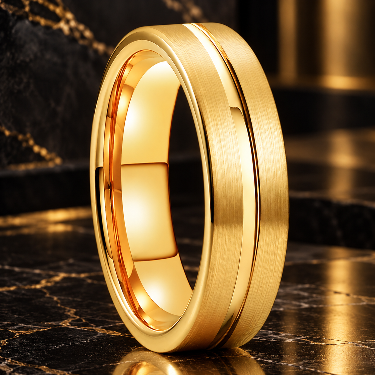 Men's 6mm Tungsten Comfort Fit Ring 