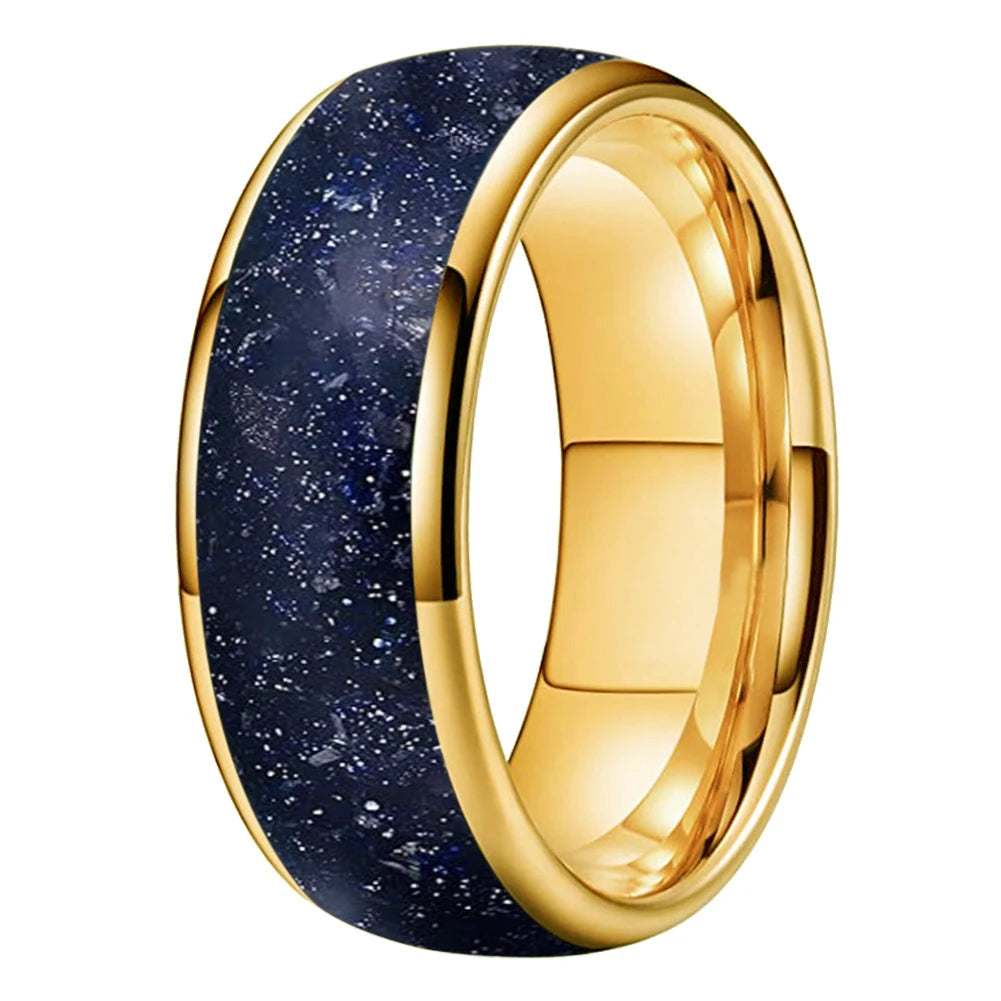 Tungsten Galaxy Ring