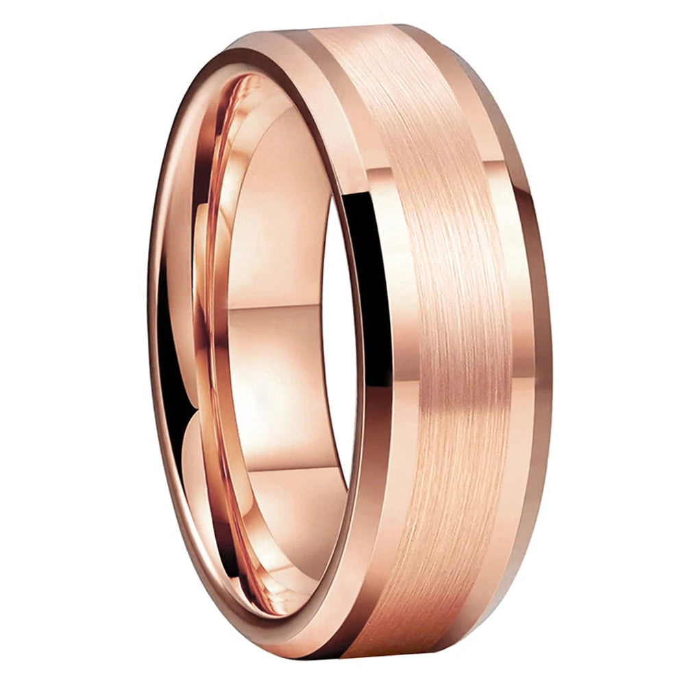 Polished Tungsten Wedding Band