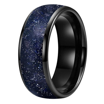 Tungsten Galaxy Ring