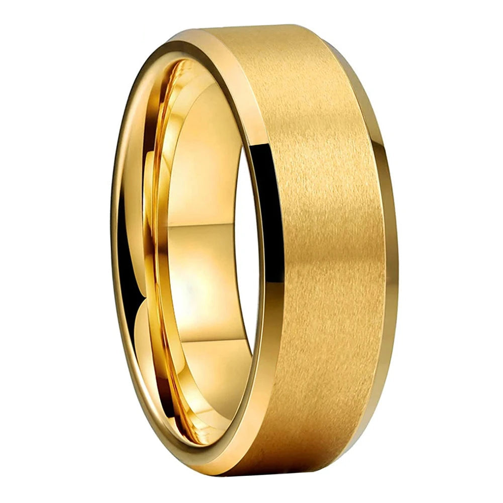 Tungsten Carbide Satin Wedding Band