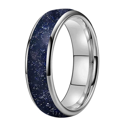 Tungsten Galaxy Ring
