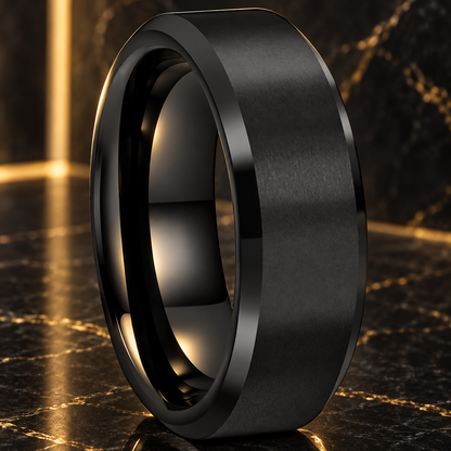 Tungsten Carbide Satin Wedding Band