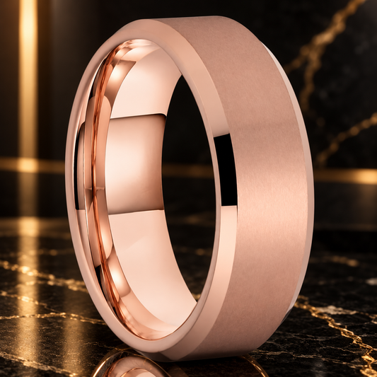 Tungsten Carbide Satin Wedding Band