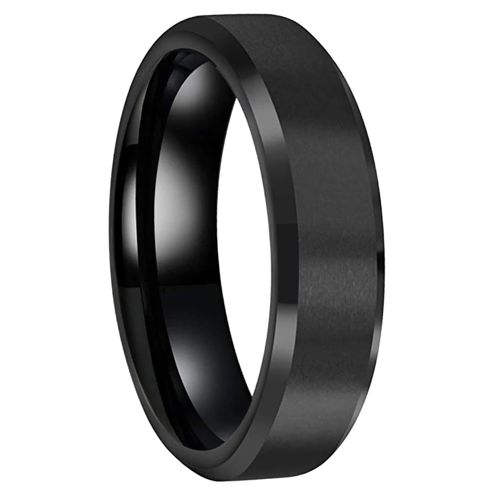 Tungsten Carbide Satin Wedding Band