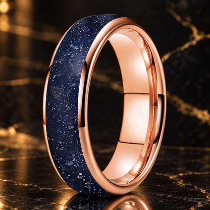 Tungsten Galaxy Ring